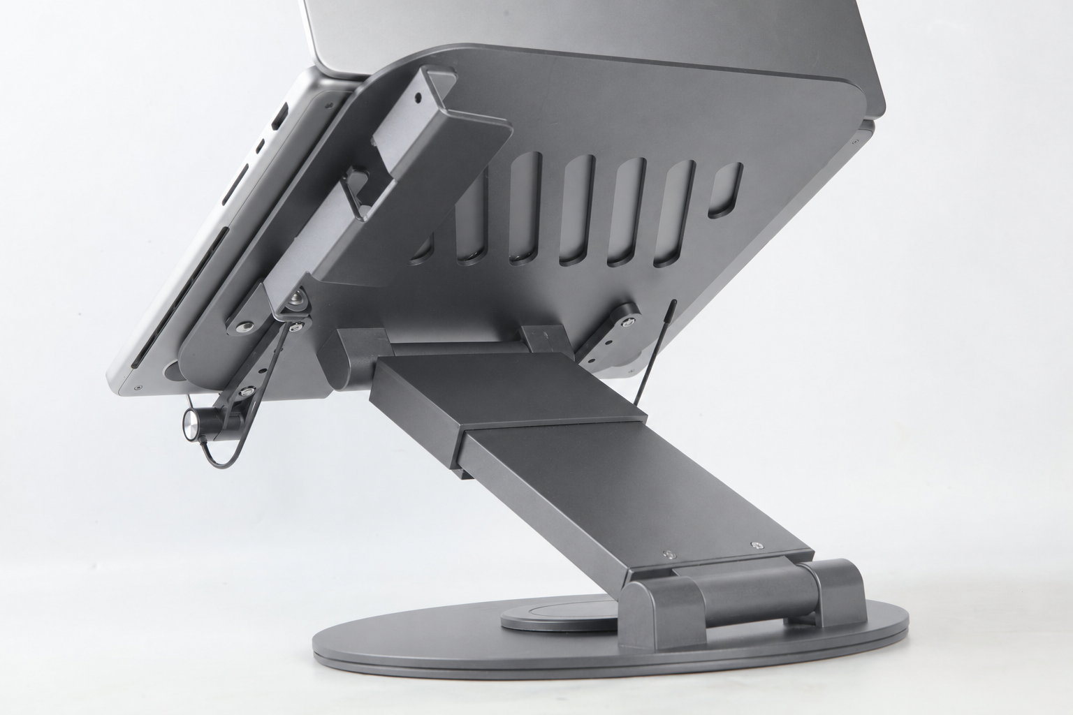 3-in-1 Adjustable Laptop Stand - Space Grey