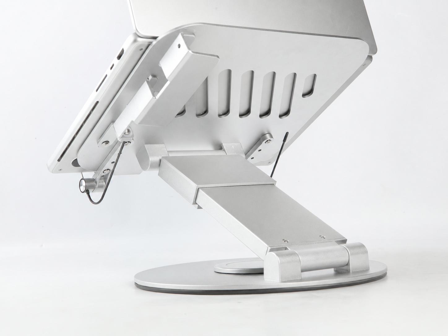 3-in-1 Adjustable Laptop Stand - Lunar Silver