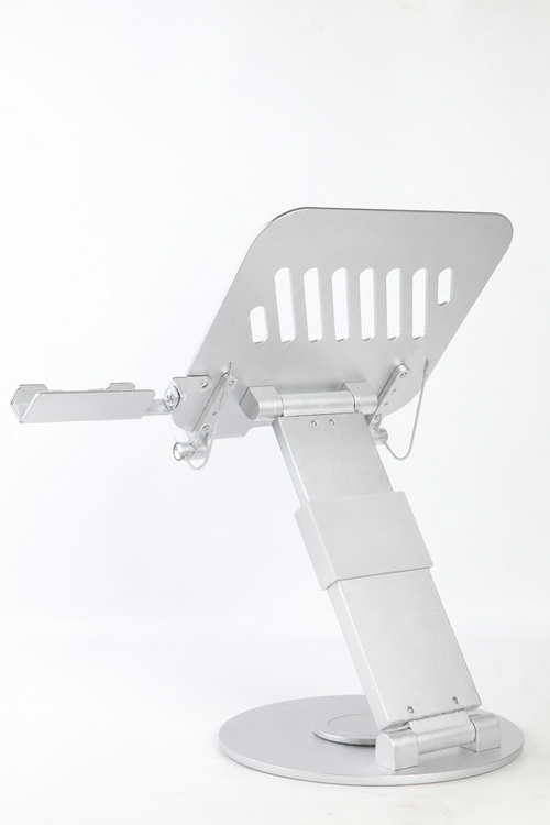 3-in-1 Adjustable Laptop Stand - Lunar Silver